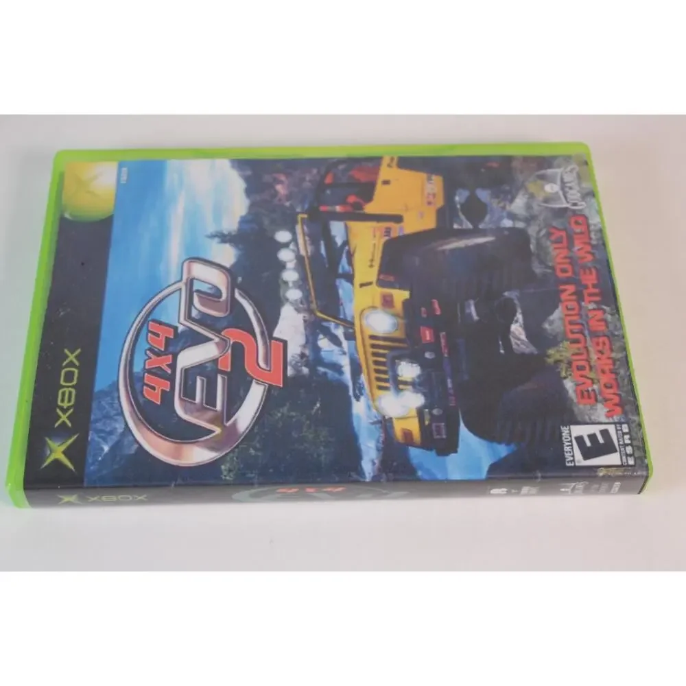 4x4 EVO 2 (Microsoft Xbox, 2001) W/ Manual, Tested/Works